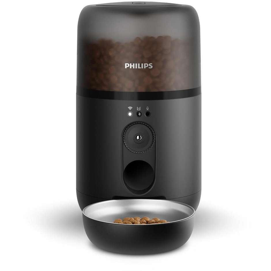 Philips 5000 series PAW532002 Distributore di cibo smart con telecamera Pet Series Colore Nero