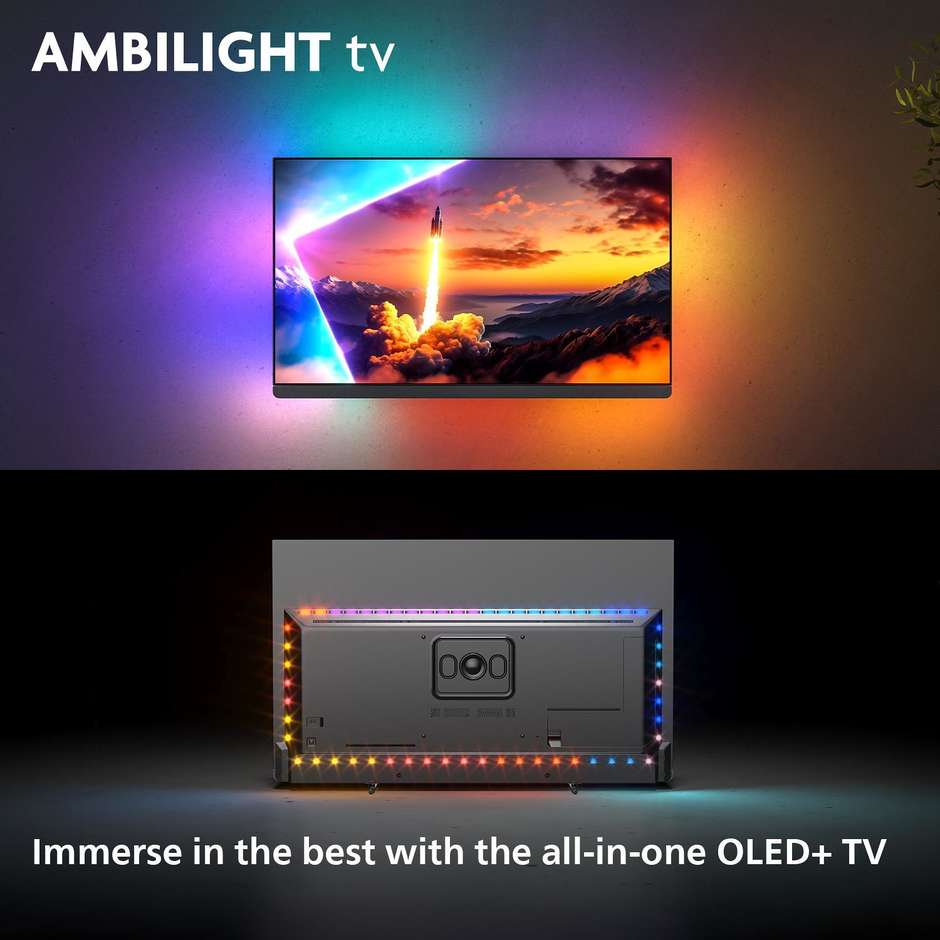 Philips 55OLED910/12 TV OLED 55" 4K Ultra HD Smart TV Metallico