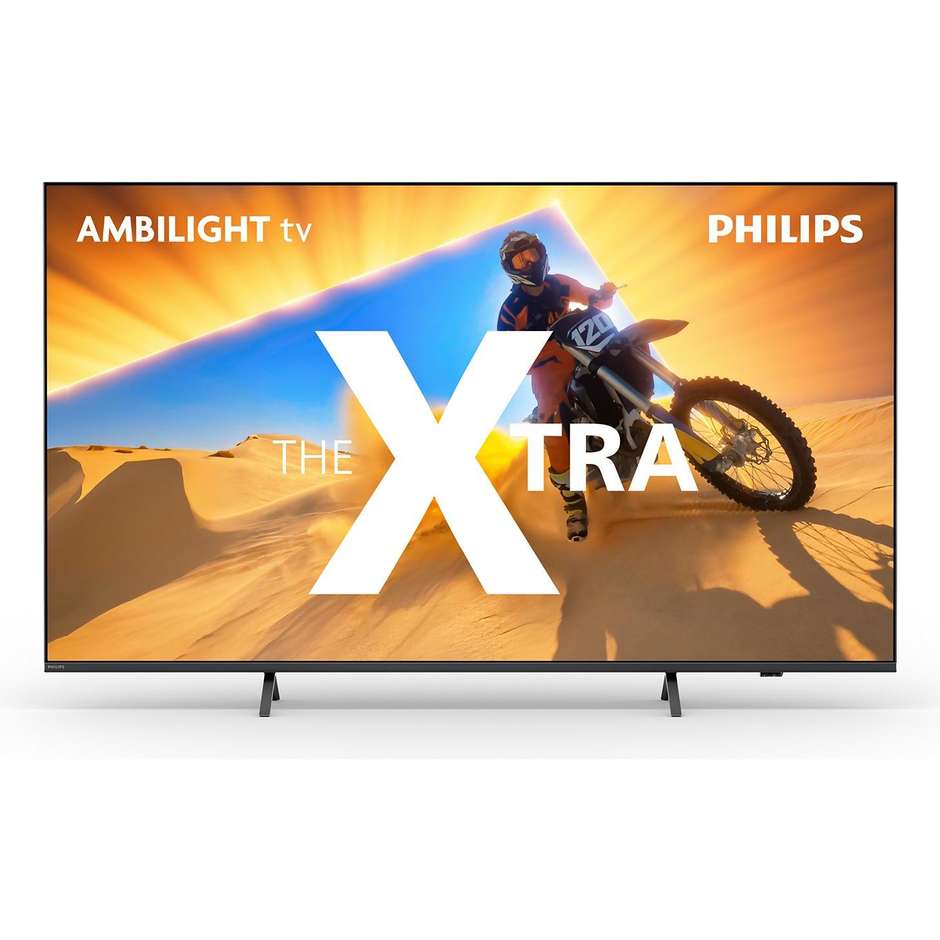 Philips 55PML9019/12 Smart TV 55" Mini LED QD 4K 120Hz Ambilight Titan OS Grigio