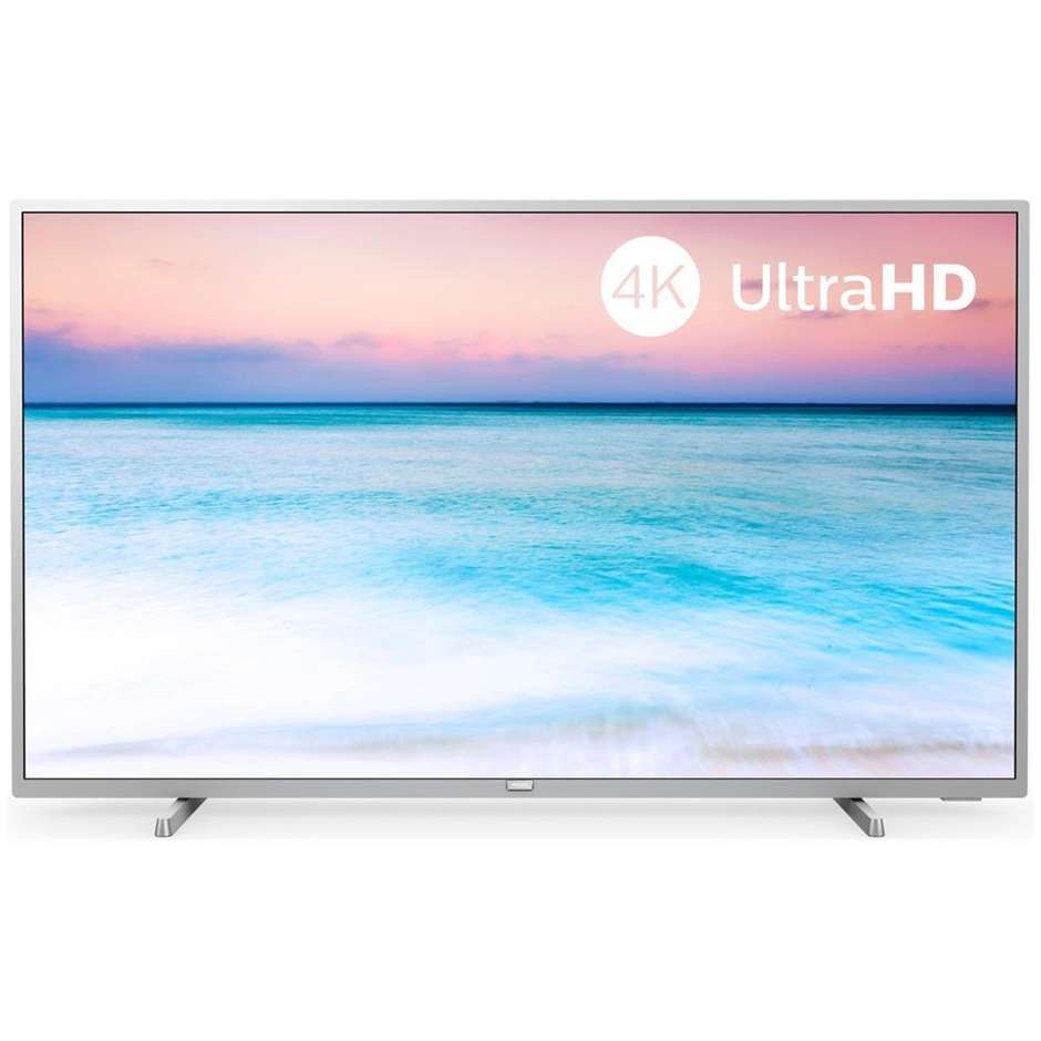 Philips 55PUS6554/12 Tv LED 55" 4K Ultra HD Smart TV Wifi Classe A+ colore Argento