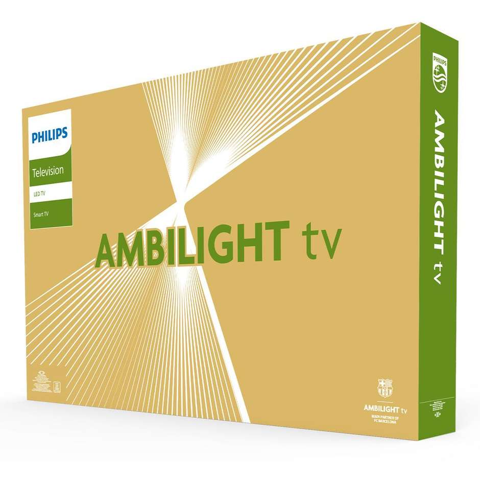PHILIPS 55PUS8009/12 Smart TV 55" LED 4K Ultra HD Colore Black