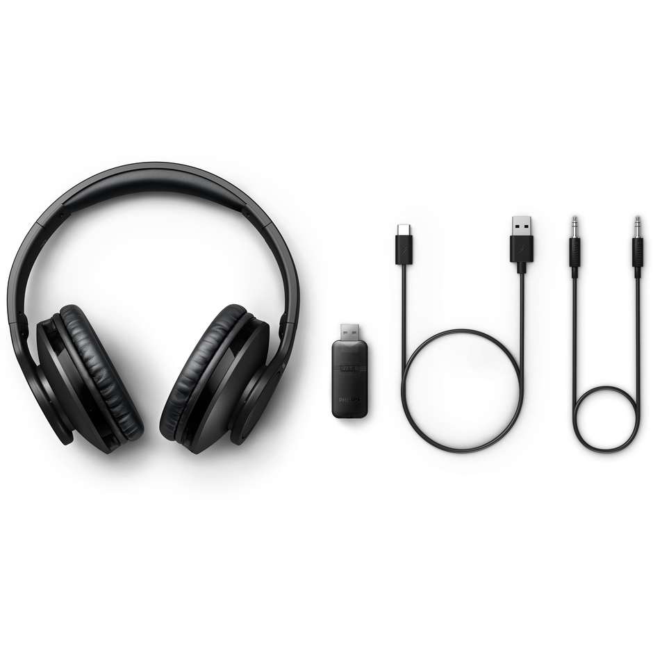 Philips 6000 series TAH6206BK/00 Cuffie Wireless A Padiglione Bluetooth Colore Nero