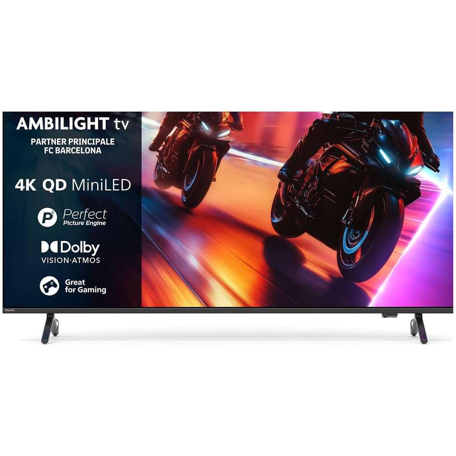 PHILIPS 65MLED920/12 Smart TV 65" LED 4K Ultra HD Colore Black