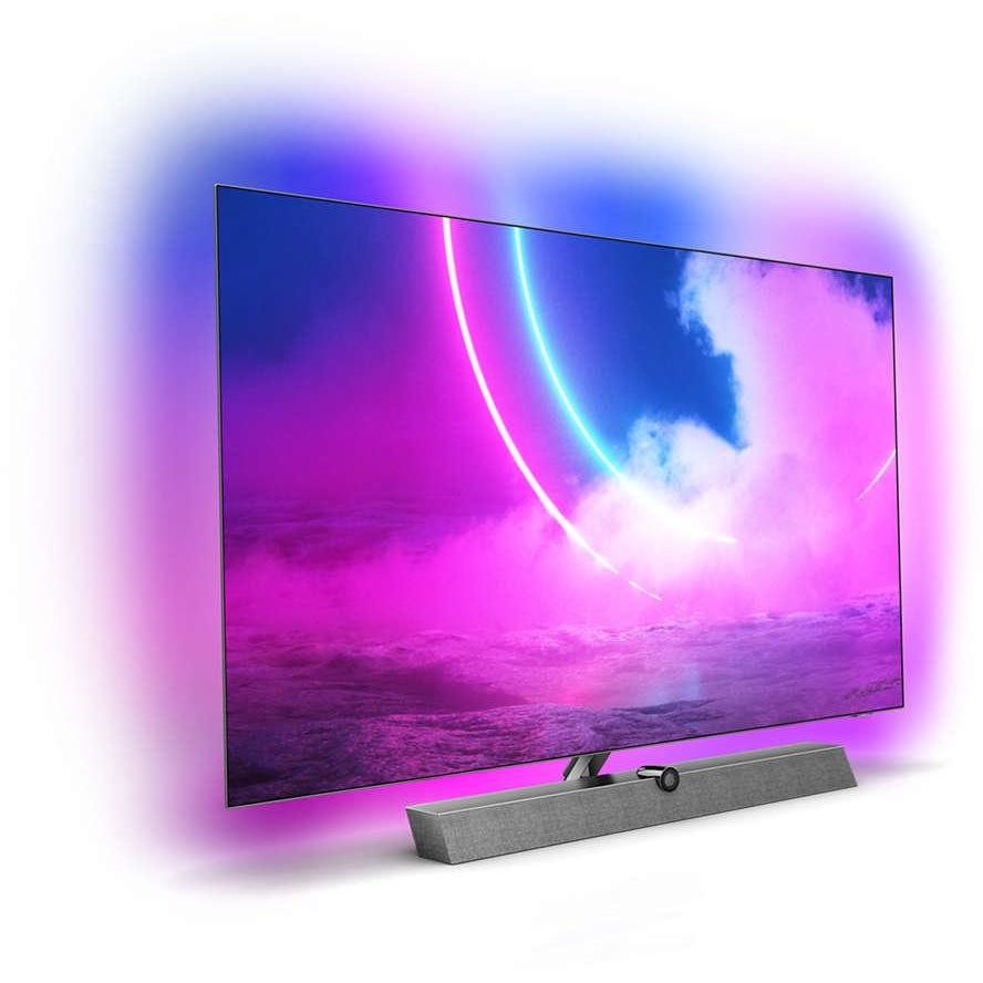 Philips 65OLED935/12 Tv OLED 65'' 4K Ultra HD Smart TV Wi-Fi Classe B colore grigio