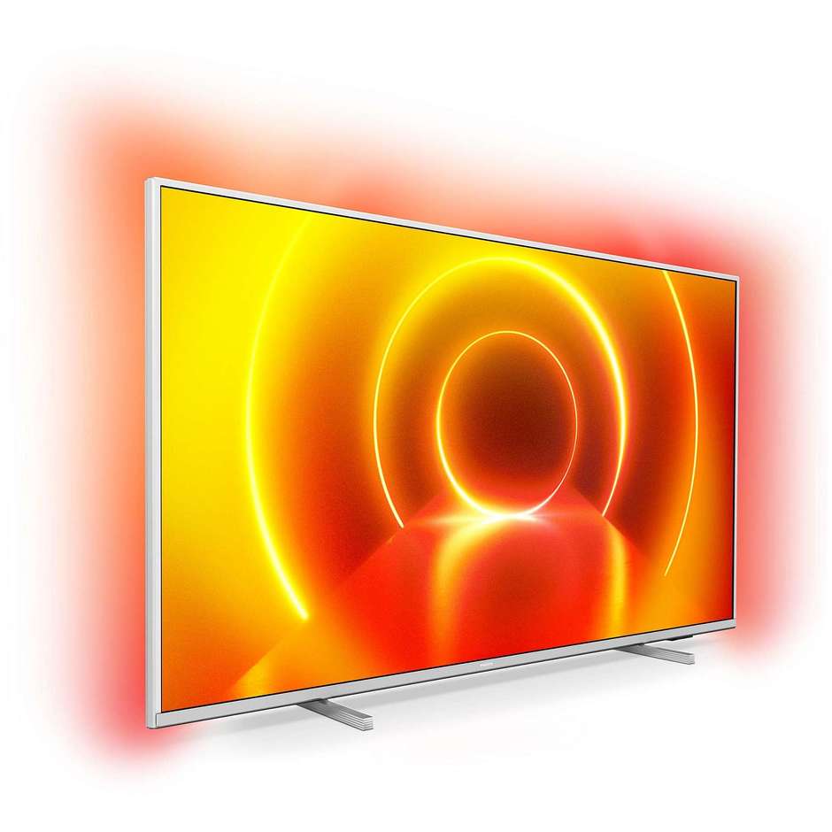 Philips 65PUS7855/12 TV LED 65'' 4K Ultra HD Smart TV Wi-Fi Classe A+ colore argento