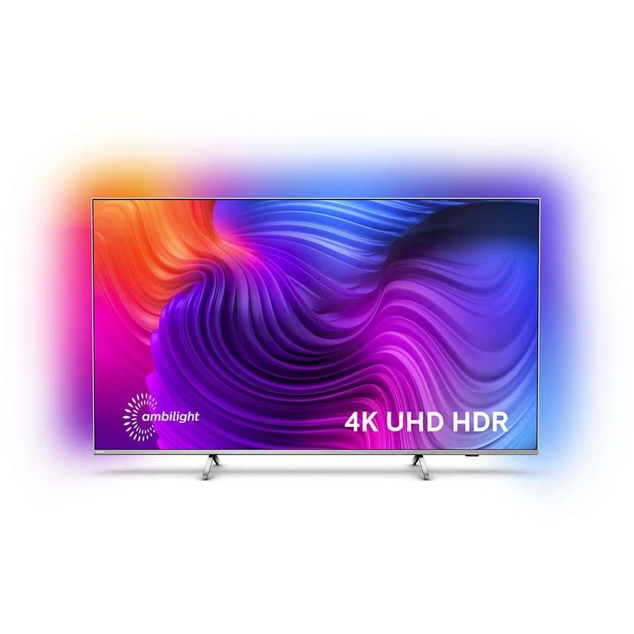 Philips 70PUS8506/12 Tv LED 70" 4K Ultra HD HDR Smart Tv Android Tv Wifi classe G colore argento