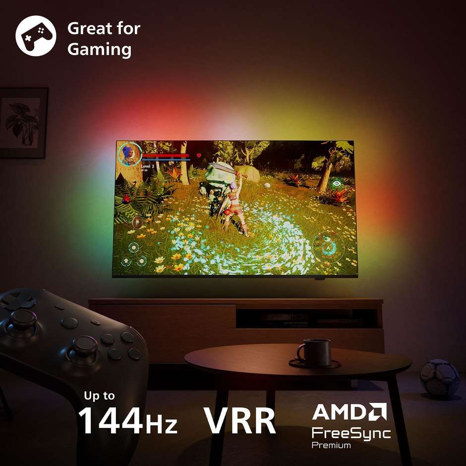 Philips 75MLED920/12 TV 75" 4K QD MiniLED Ambilight 144Hz