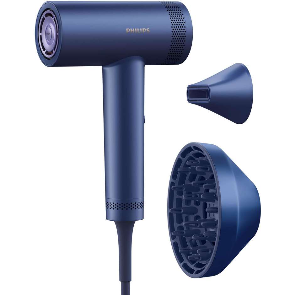 Philips 8000 series BHD839/10 Asciugacapelli Potenza 1400 W Colore Blu