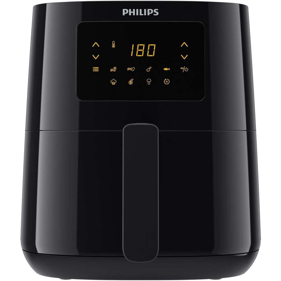 Philips Airfry Essential HD9252/90 Friggitrice ad aria Potenza 1400 W Capacità 0,8 Kg colore nero