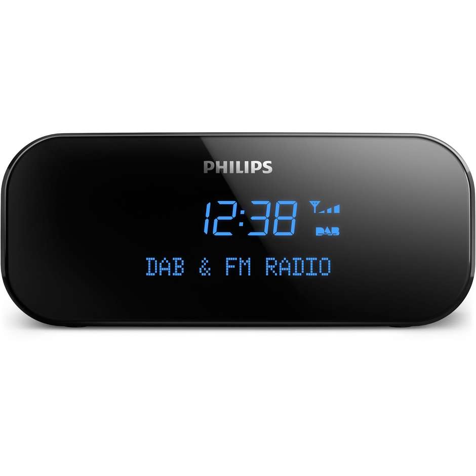 Philips AJB3000/12 Radiosveglia DAB/DAB+ Radio FM colore Nero