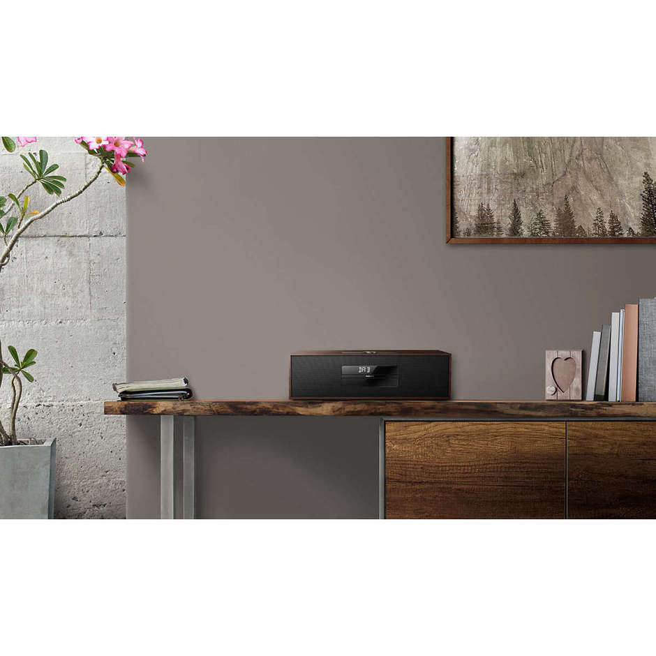 Philips BTB4800/12 micro Hi-fi con lettore cd Bluetooth USB colore legno
