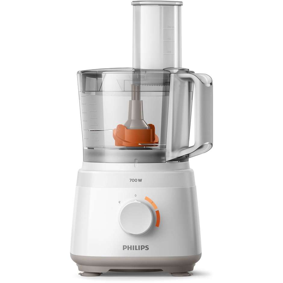 Philips Daily Collection HR7310/00 Robot da cucina Compatto 700 W Ciotola 2,1 L PowerChop Bianco