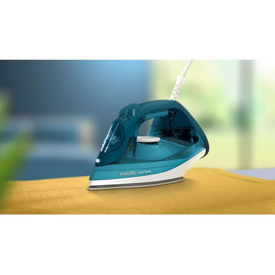 Philips DST2030/90 Ferro a Vapore Serie 2000 Ceramica 2000W Colore Acqua