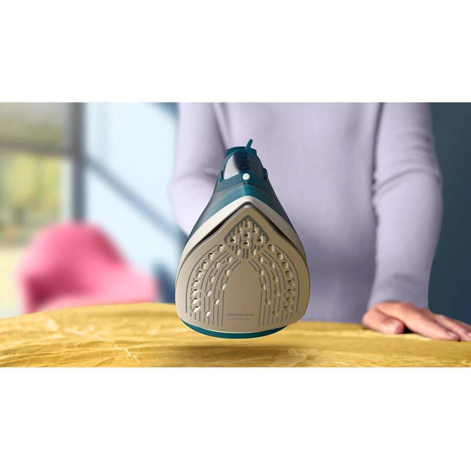 Philips DST2030/90 Ferro a Vapore Serie 2000 Ceramica 2000W Colore Acqua
