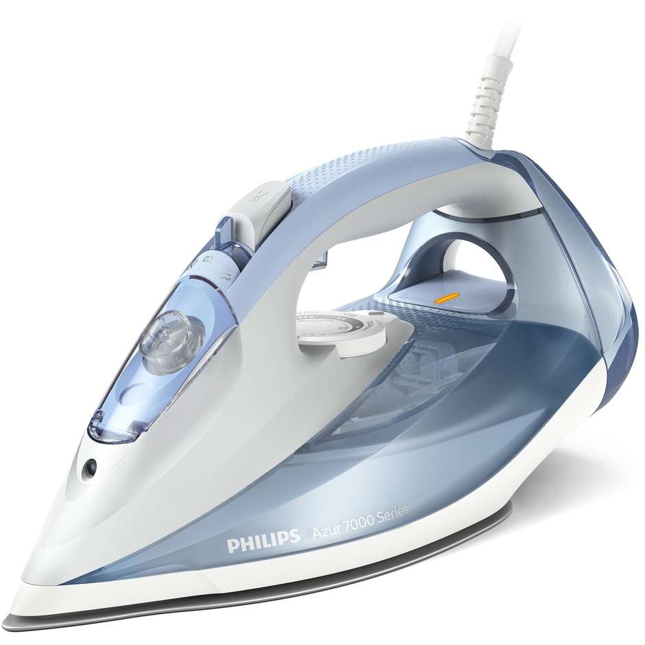 Philips DST7011/20 Ferro da Stiro a Vapore 2600W Colpo Vapore 220 g/min SteamGlide Plus Blu