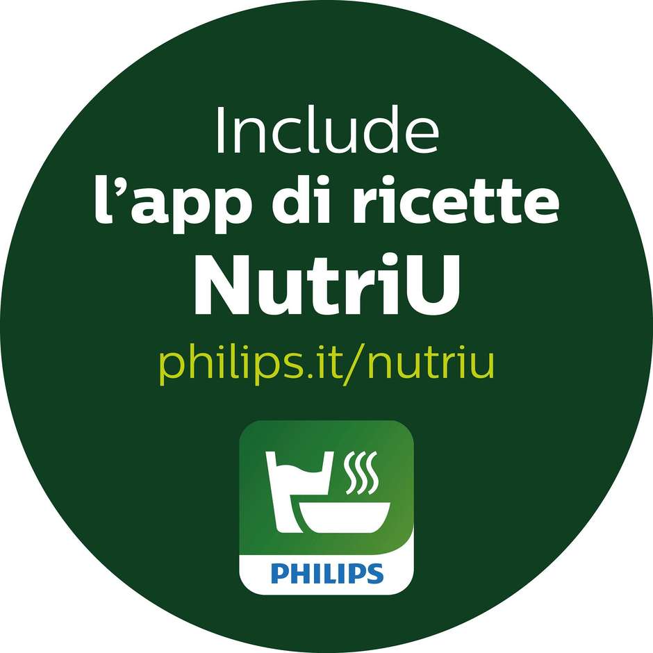 Philips Essential Airfryer HD9252/70 Friggitrice ad Aria Digitale Touch 4,1 L 1400 W Rapid Air Nero Lucido