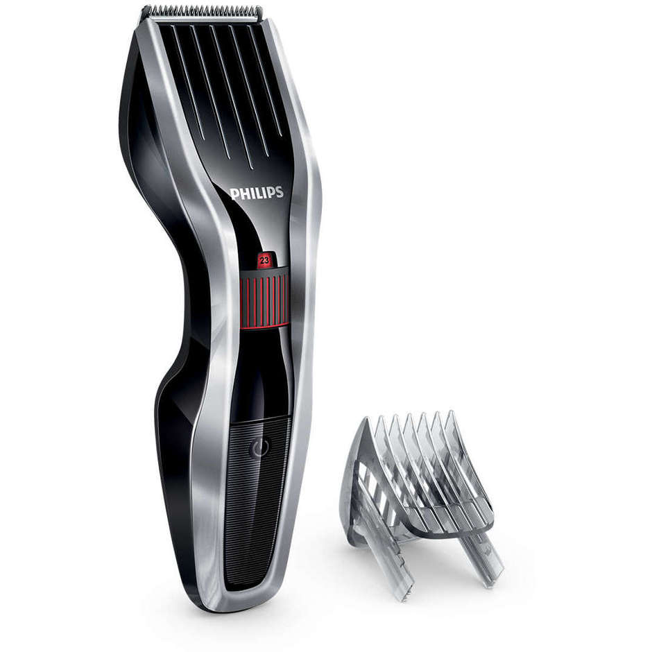 Philips HC5440/16 Hairclipper tagliacapelli ricaricabile lame in acciaio inox colore nero e argento