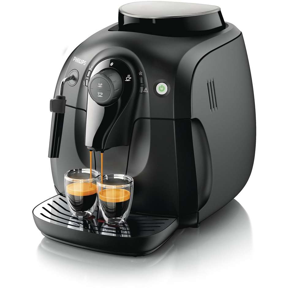 Philips HD8651/01 Series 2000 macchina da caffè automatica 1400 Watt 1 litro colore nero