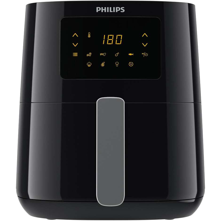 Philips HD9252/70 Friggitrice ad Aria Capacità 0.8 Kg Potenza 1400 W colore nero