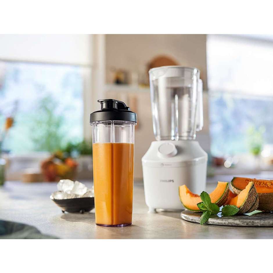 Philips HR2041/00 Frullatore da Tavolo 450 W, 1,9 L, Bianco