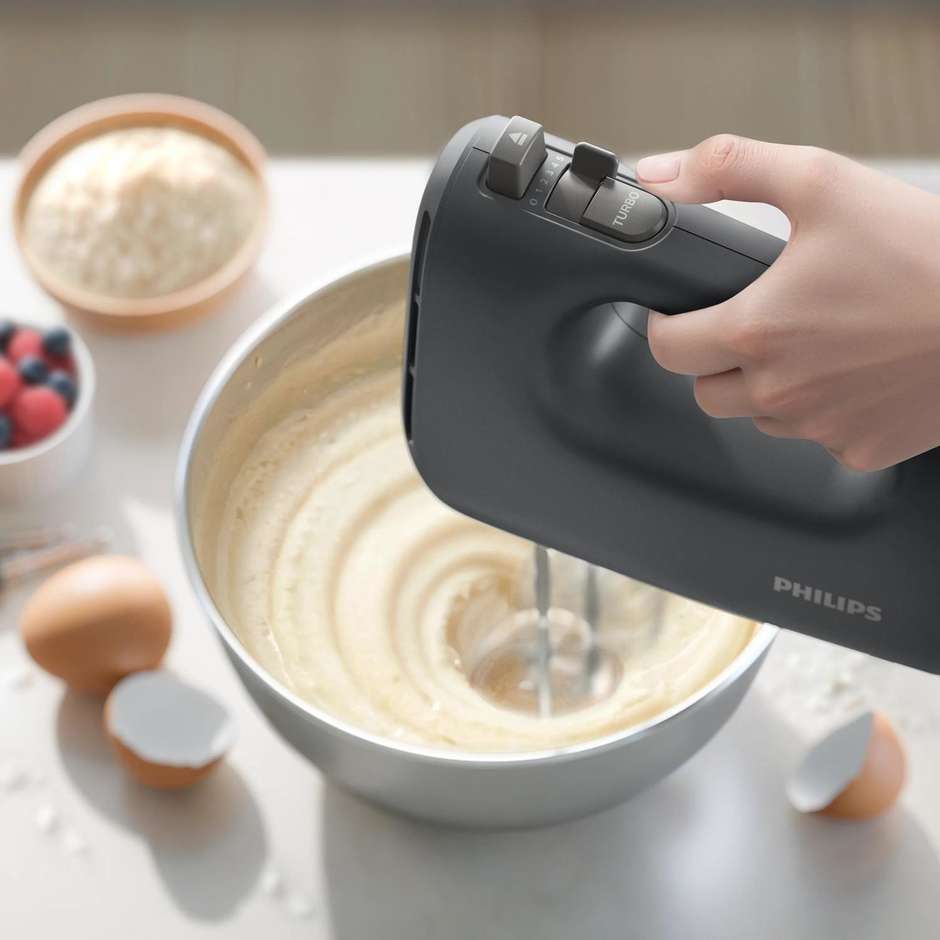 Philips HR3739/00 Mixer Serie 5000 Sbattitore Manuale 400W