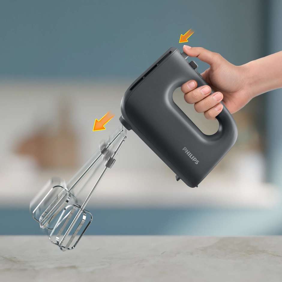 Philips HR3739/00 Mixer Serie 5000 Sbattitore Manuale 400W