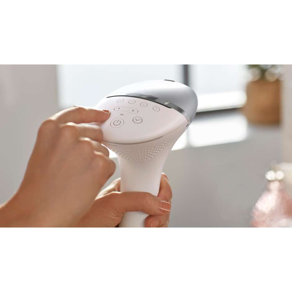 Philips Lumea IPL 8000 BRI940/00 epilatore bianco con 5 intensità