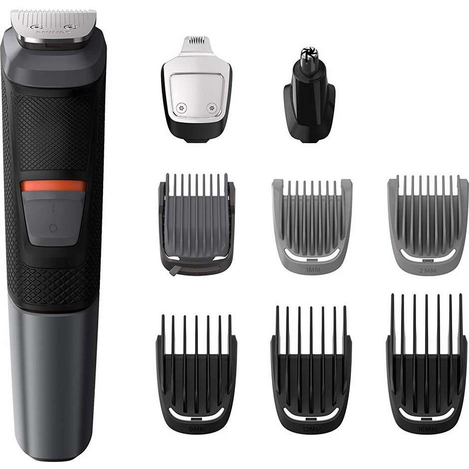 Philips MG5720/18 Rasoio elettrico ricaricabile per barba e capelli Autonomia 80 min colore Nero,Grigio