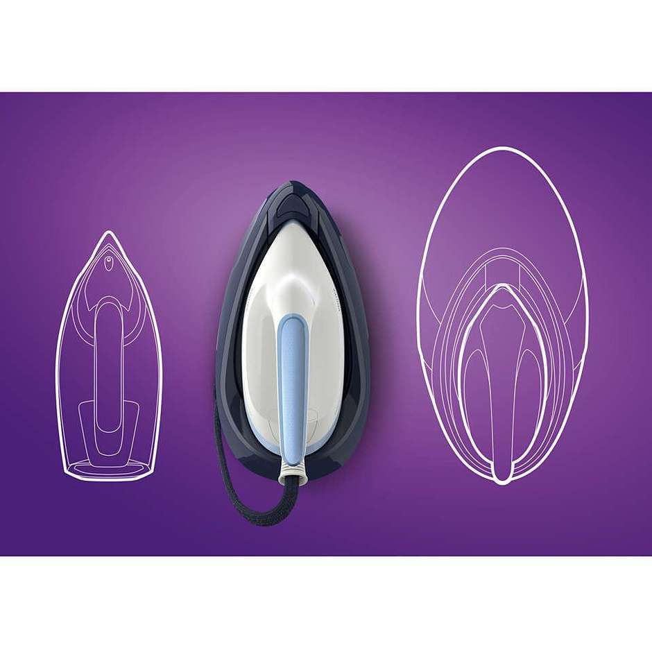 Philips PerfectCare Serie 6000 PSG6026/20 Ferro Caldaia 2400W 6,5 Bar 500 g/min Bianco/Celeste