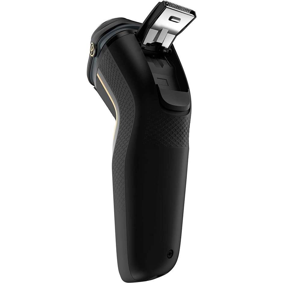 Philips S3333/54 Series 3000 Rasoio elettrico ricaricabile Wet & Dry colore nero e oro