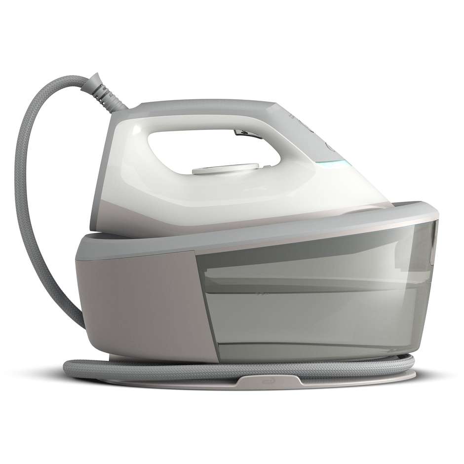Philips Serie 2000 PSG2000/80 Ferro da Stiro con Generatore di Vapore 6 Bar 2400 W Serbatoio 1.4 L Bianco e Grigio