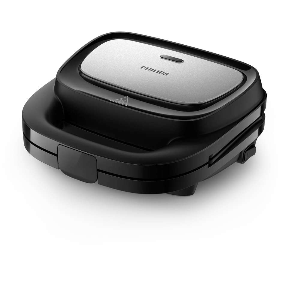 Philips Serie 5000 HD2350/80 Tostiera 3 in 1 750 W con piastre rimovibili