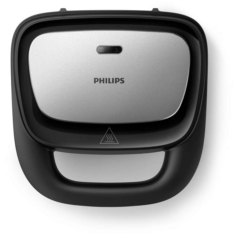 Philips Serie 5000 HD2350/80 Tostiera 3 in 1 750 W con piastre rimovibili