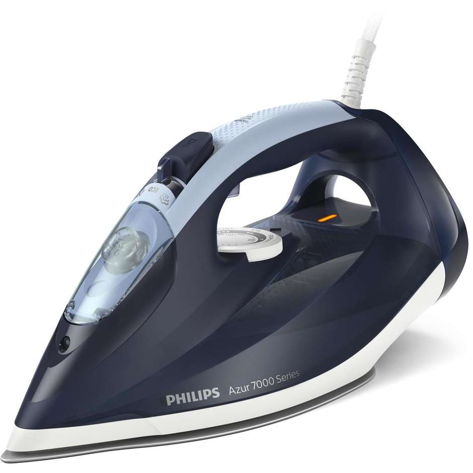 Philips Serie 7000 DST7030/20 Ferro da Stiro a Vapore 2800 W Piastra SteamGlide Elite Verde e Oro
