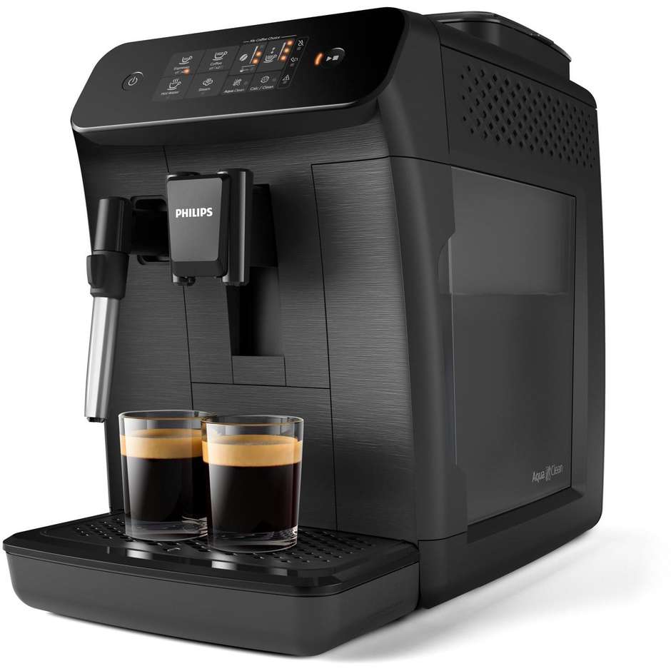 Philips Series 1200 EP0820/00 Macchina da Caffè Automatica in Chicchi 15 Bar Nero