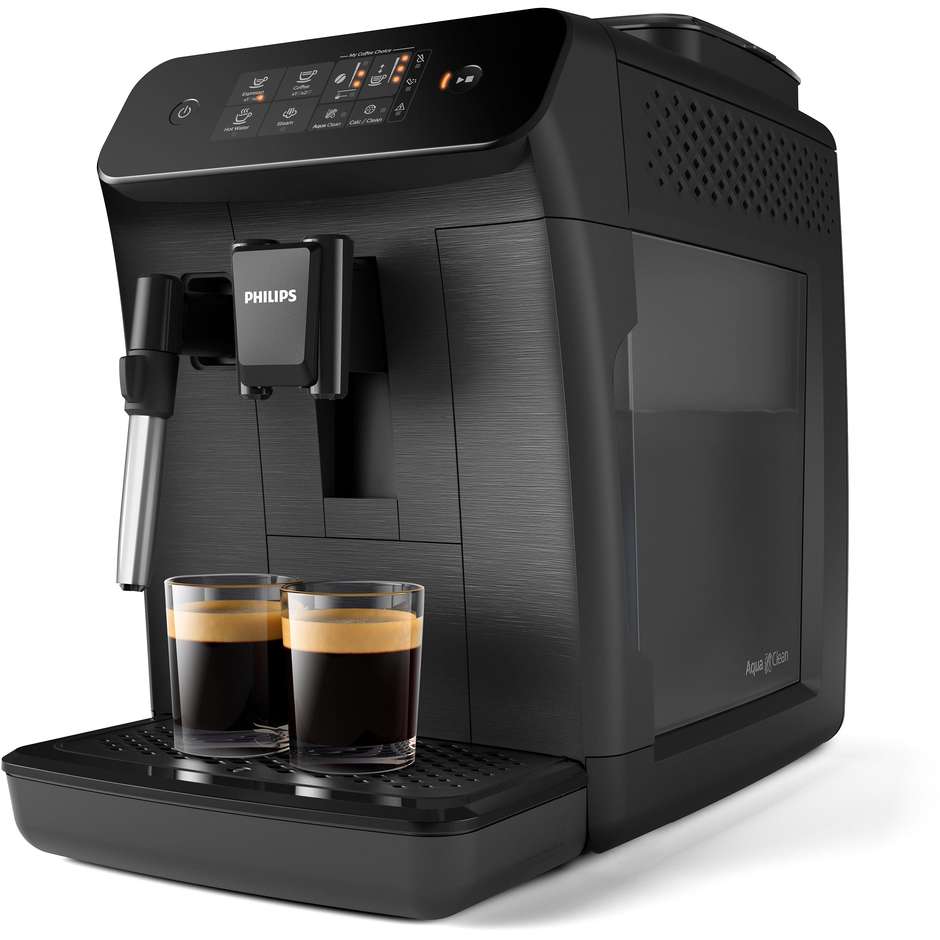 Philips Series 1200 EP0820/00 Macchina da Caffè Automatica in Chicchi 15 Bar Nero
