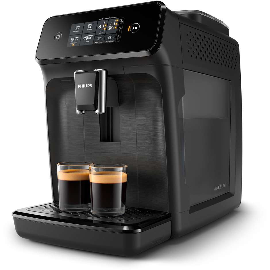 Philips Series 1200 EP1200/00 Macchina da Caffè Automatica con Macine 100% Ceramica 1500 W Nero Opaco