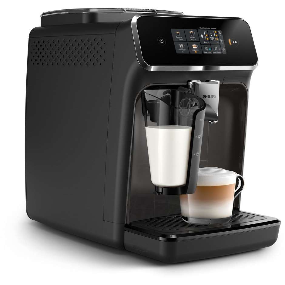 Philips Series 2300 LatteGo EP2334/10 Macchina da Caffè Automatica in Chicchi 15 Bar Nero