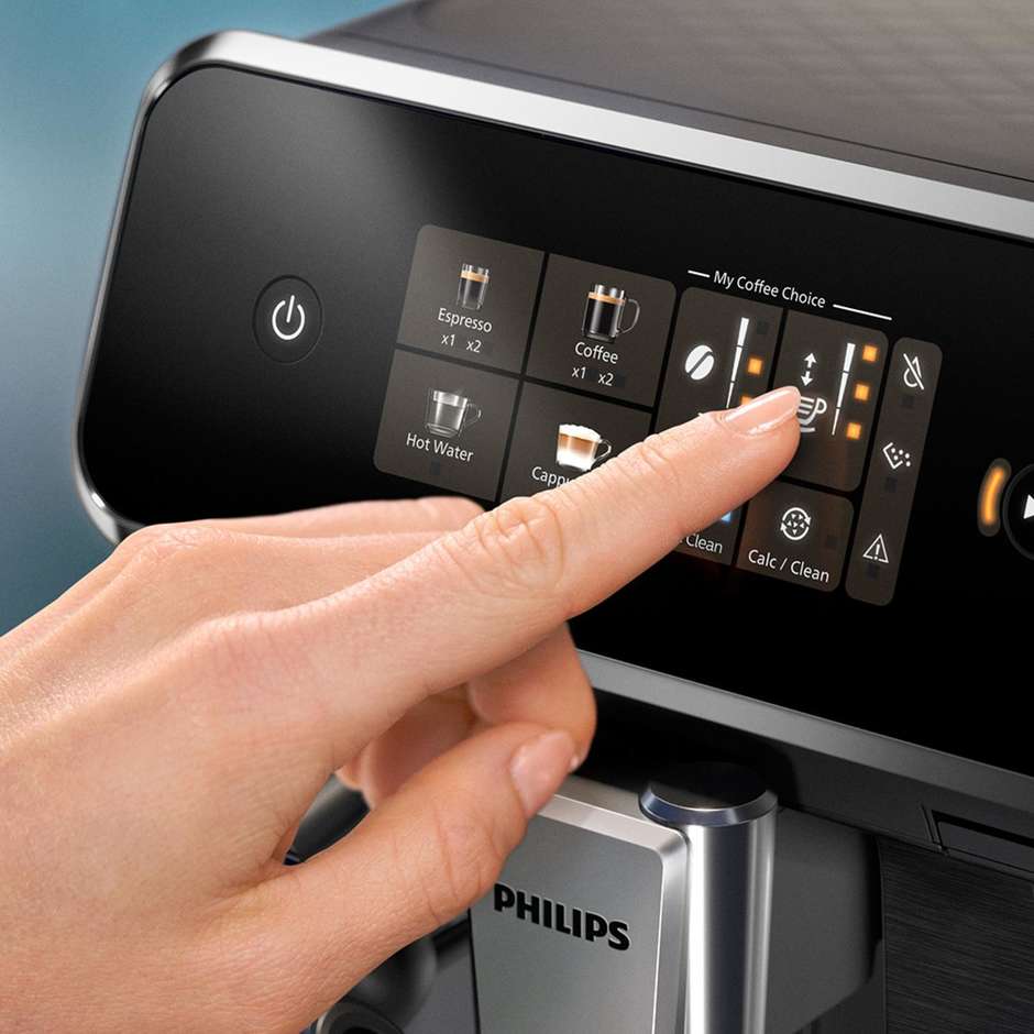 Philips Series 2300 LatteGo EP2334/10 Macchina da Caffè Automatica in Chicchi 15 Bar Nero
