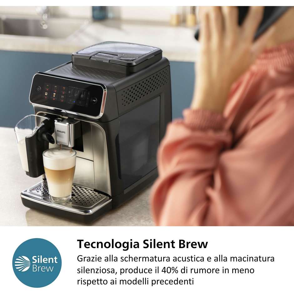 Philips Series 3300 EP3321/40 macchina automatica con pannarello classico, 1,8 L