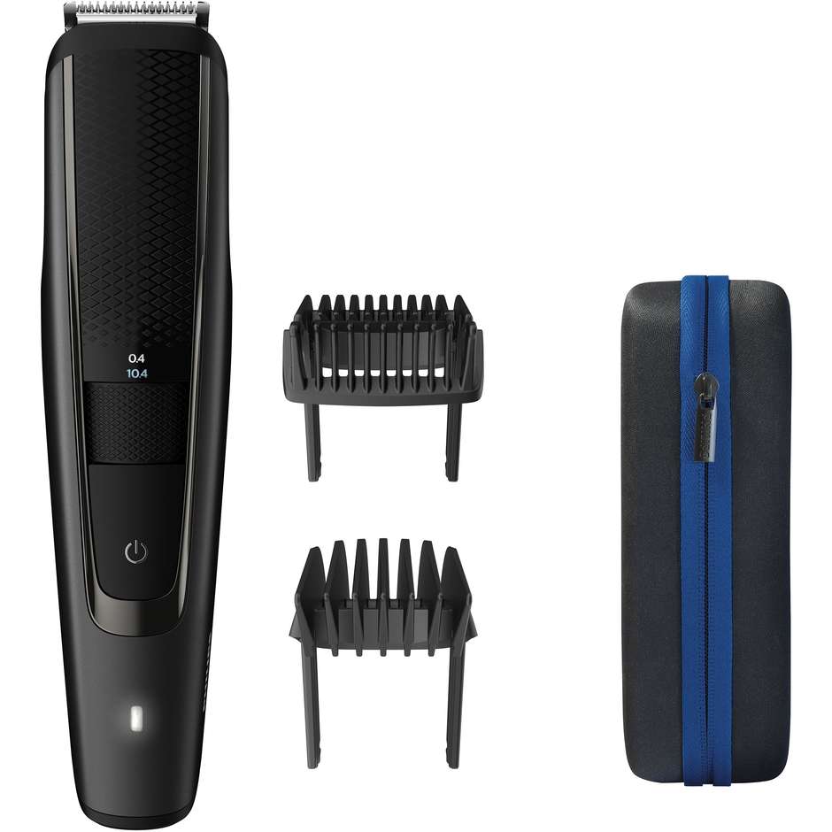 Philips Series 5000 BT5515/70 Beard Trimmer Regola barba + Accessori Colore Nero