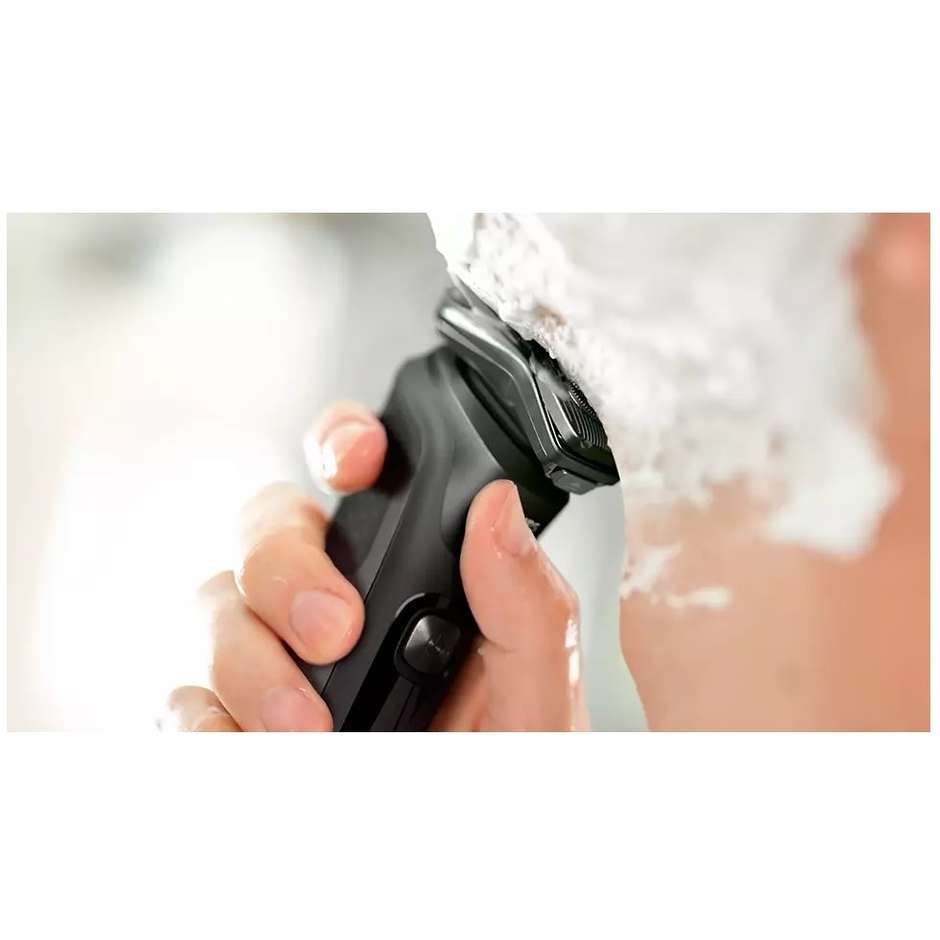 Philips Shaver Serie 5000 S5585/35 Rasoio Elettrico Wet & Dry con Quick Clean Pod e Sensore Barba