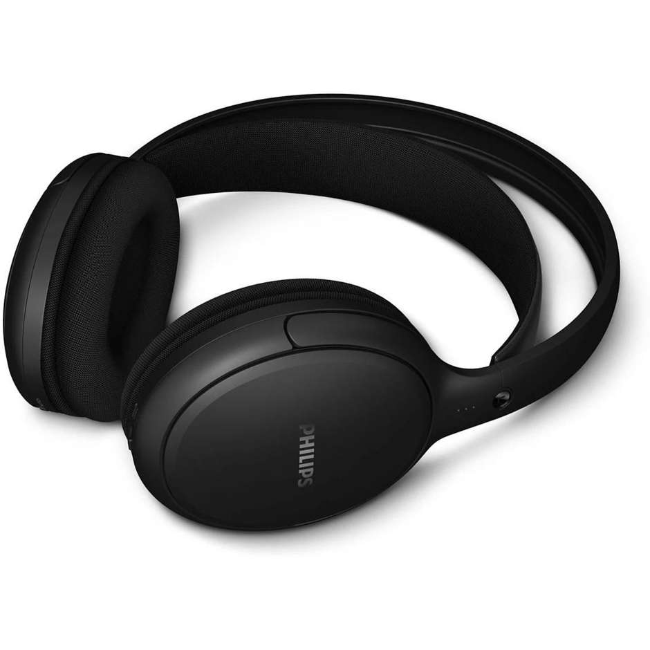 PHILIPS SHC5200M2/12 Cuffie TV Wireless per Ascolto Televisivo ad Alta Definizione Autonomia 30 Colore Black