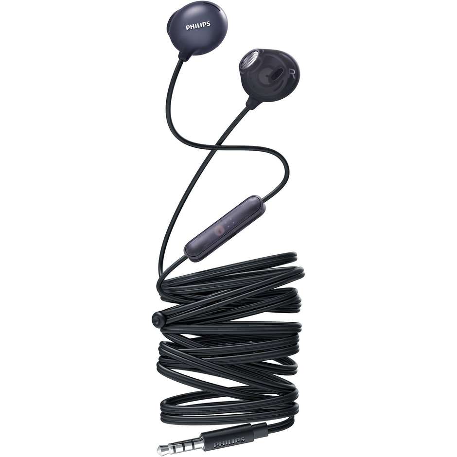 Philips SHE2305-BK Cuffie auricolari in ear con microfono integrato colore Nero