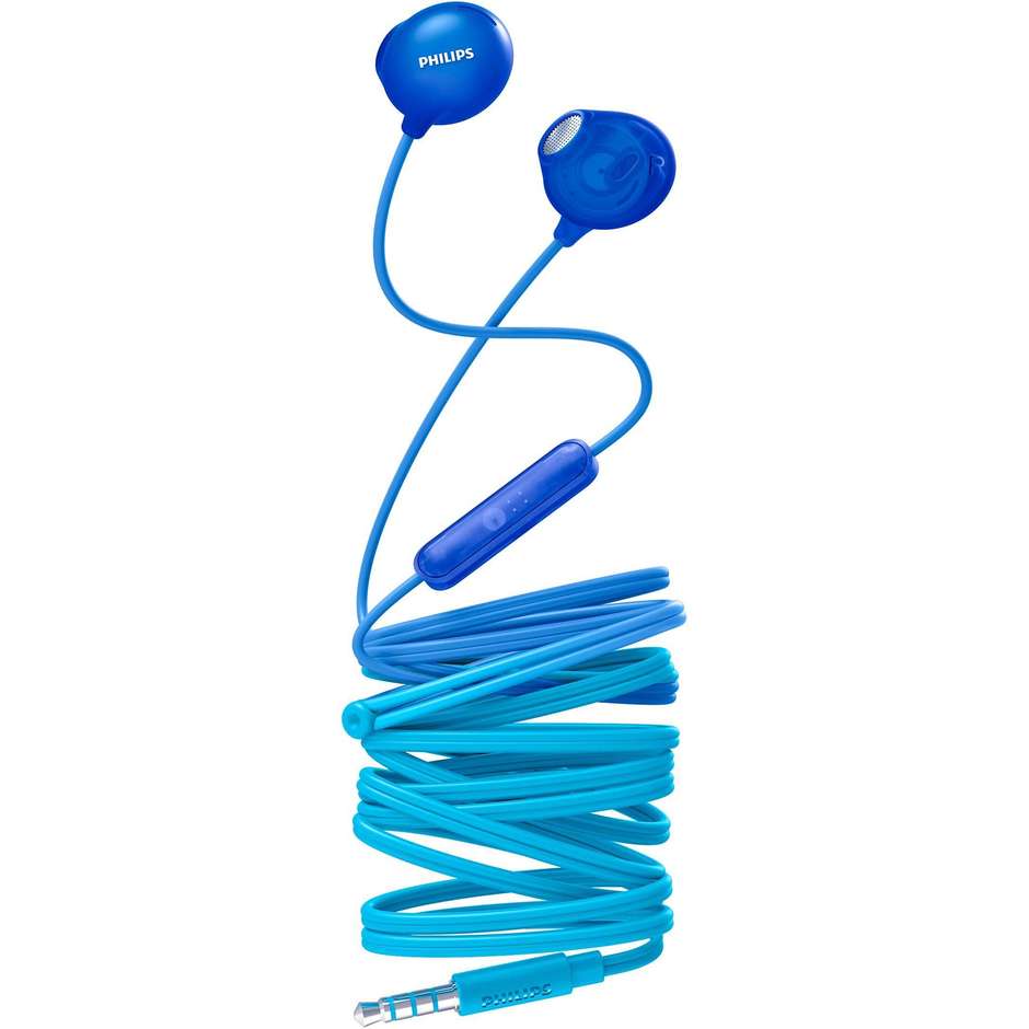 Philips SHE2305-BL Cuffie auricolari in ear con microfono integrato colore Blu