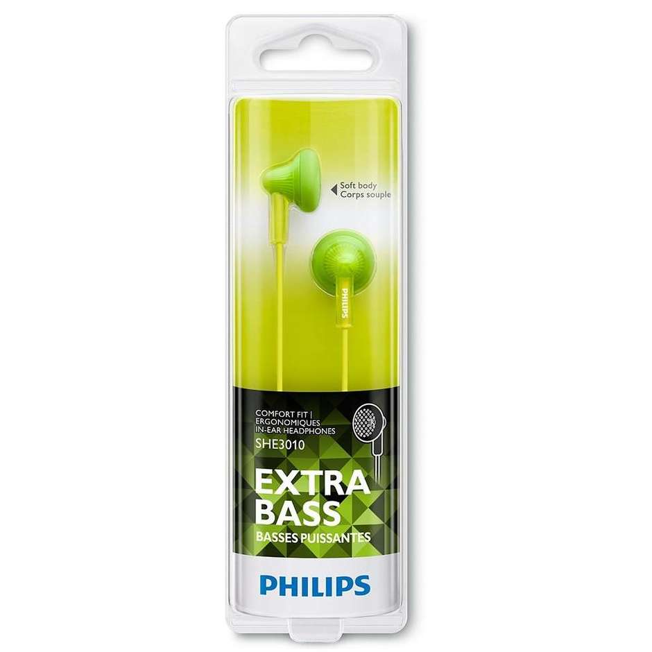 Philips SHE3010GN/00 Auricolari colore Verde
