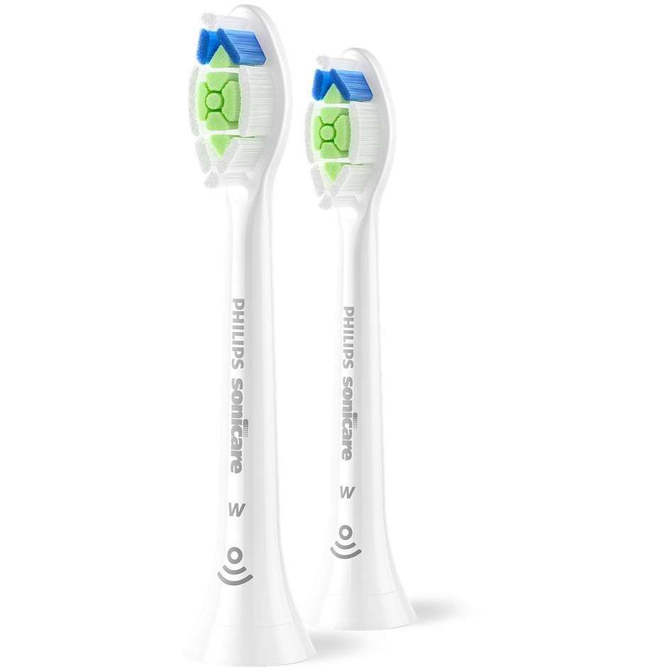 Philips Sonicare W2 Optimal White HX6062/87 Testine Sbiancanti Confezione da 2 Pezzi Bianco