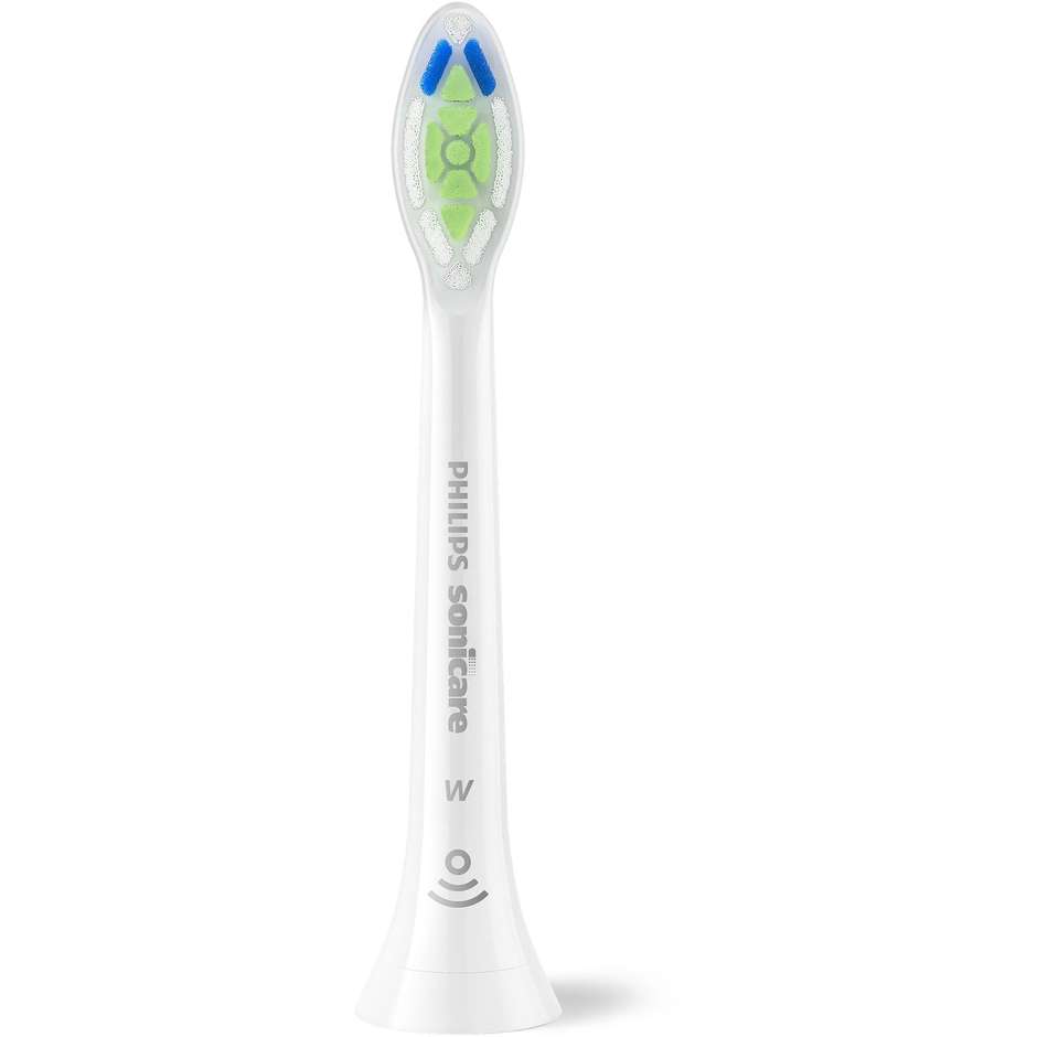 Philips Sonicare W2 Optimal White HX6062/87 Testine Sbiancanti Confezione da 2 Pezzi Bianco