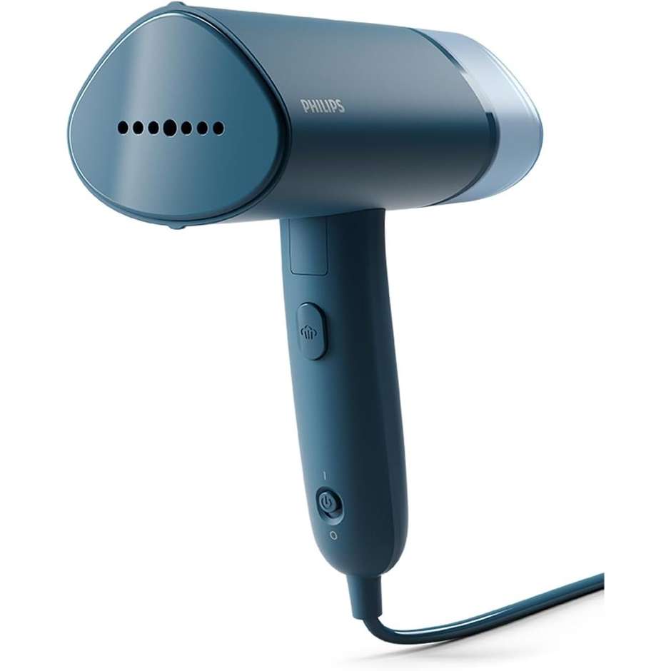 Philips STH3000/20 Stiratrice Verticale a Vapore Portatile Pieghevole 1000W Blu