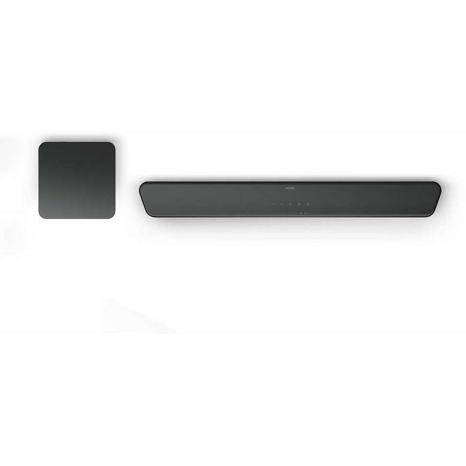 PHILIPS TAB5309/10 Soundbar TV Stereo 2.1 con Subwoofer per Home Cinema DTS Colore Grey